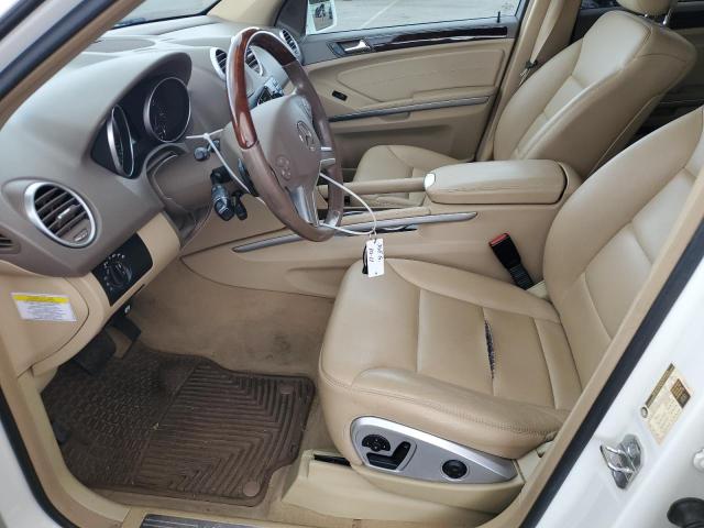 4JGBB8GB2BA672949 - 2011 MERCEDES-BENZ ML 350 4MATIC WHITE photo 7