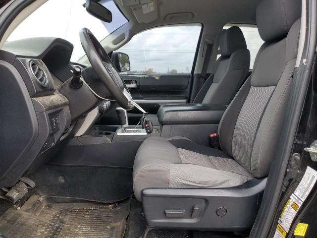 5TFUW5F15HX646599 - 2017 TOYOTA TUNDRA DOUBLE CAB SR/SR5 BLACK photo 7