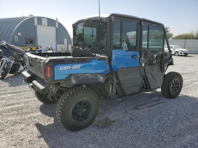 3JBUUAX40NK005481 - 2022 CAN-AM DEFENDER LIMITED CAB HD10 BLUE photo 4