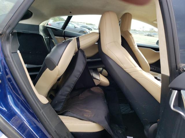 5YJSA1E12GF130595 - 2016 TESLA MODEL S 蓝色 照片 10