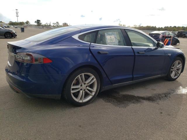 5YJSA1E12GF130595 - 2016 TESLA MODEL S 蓝色 照片 3
