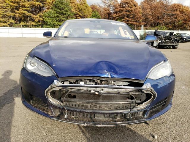5YJSA1E12GF130595 - 2016 TESLA MODEL S 蓝色 照片 5