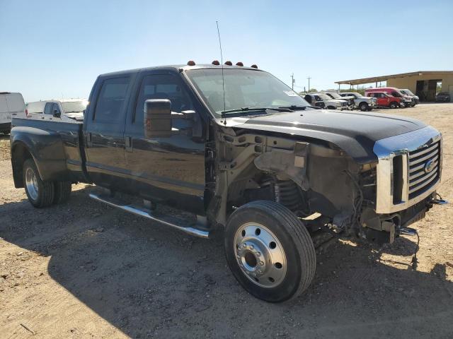 1FTXW43R28EE31713 - 2008 FORD F450 SUPER DUTY BLACK photo 4