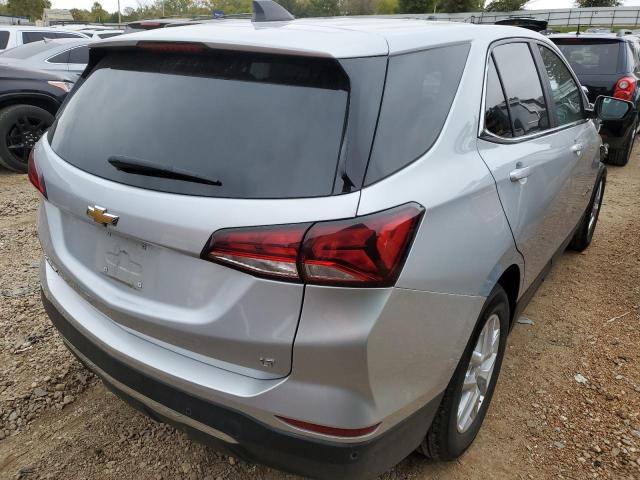 3GNAXKEV0NL153639 - 2022 CHEVROLET EQUINOX LT SILVER photo 3