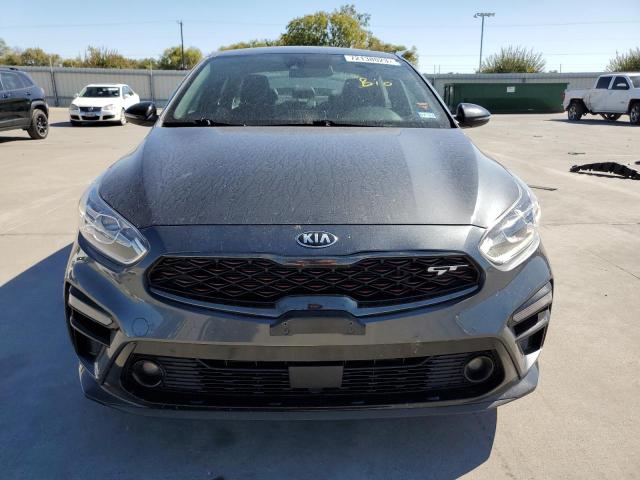 3KPF44AC3ME366921 - 2021 KIA FORTE GT GRAY photo 5