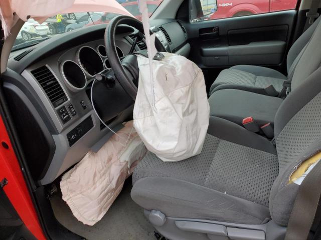 5TFRM5F10BX033681 - 2011 TOYOTA TUNDRA DOUBLE CAB SR5 RED photo 7