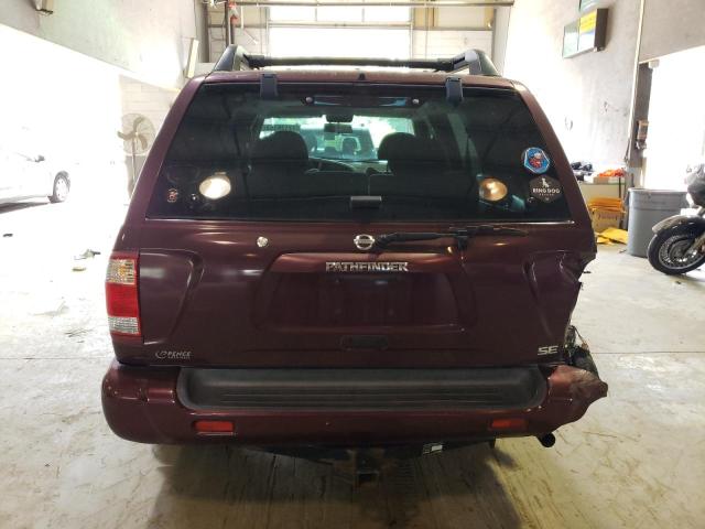 JN8DR09Y94W918983 - 2004 NISSAN PATHFINDER LE MAROON photo 6