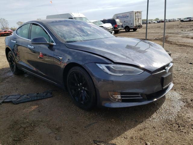 5YJSA1E25JF267918 - 2018 TESLA MODEL S 灰色 照片 4