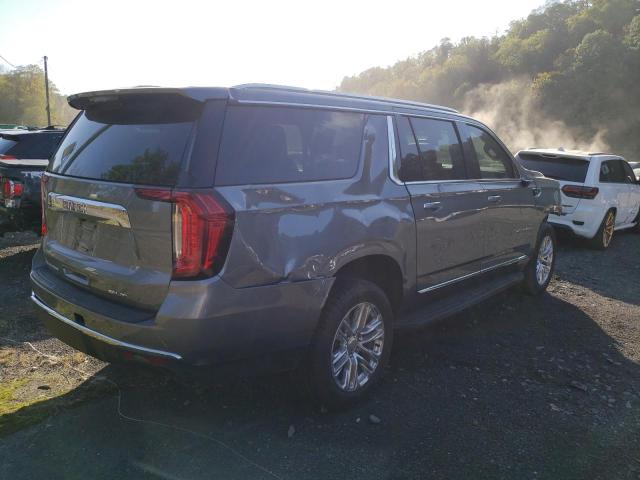 1GKS2GKD1NR245098 - 2022 GMC YUKON XL K1500 SLT GRAY photo 3