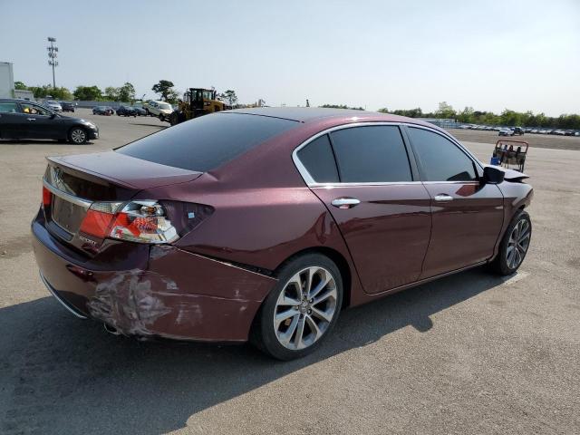 1HGCR2F52DA042446 - 2013 HONDA ACCORD SPORT BURGUNDY photo 3