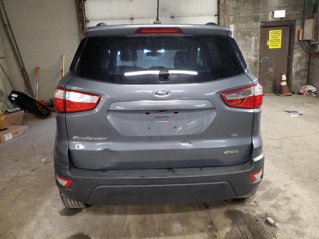 MAJ6S3GL6LC323449 - 2020 FORD ECOSPORT SE CHARCOAL photo 6