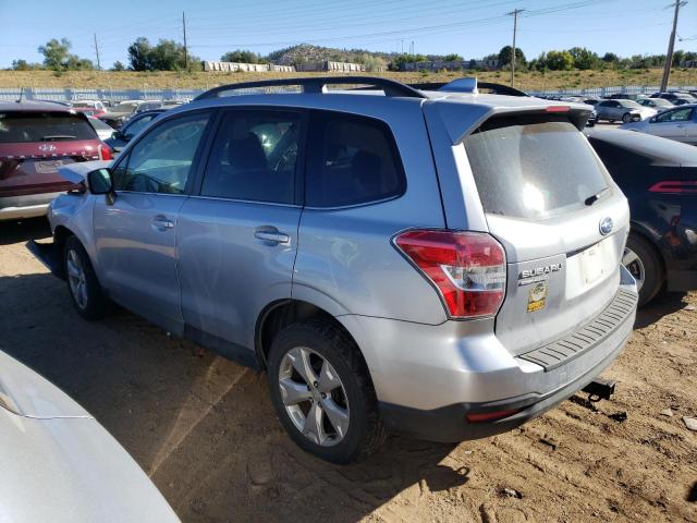 JF2SJAHC2GH535841 - 2016 SUBARU FORESTER 2.5I LIMITED SILVER photo 2