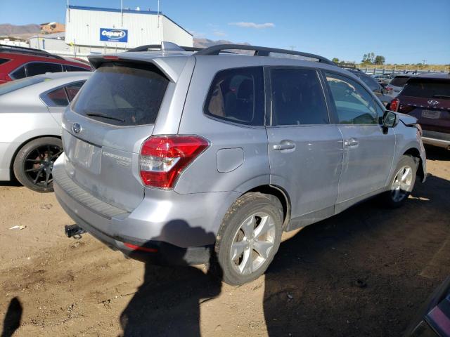 JF2SJAHC2GH535841 - 2016 SUBARU FORESTER 2.5I LIMITED SILVER photo 3
