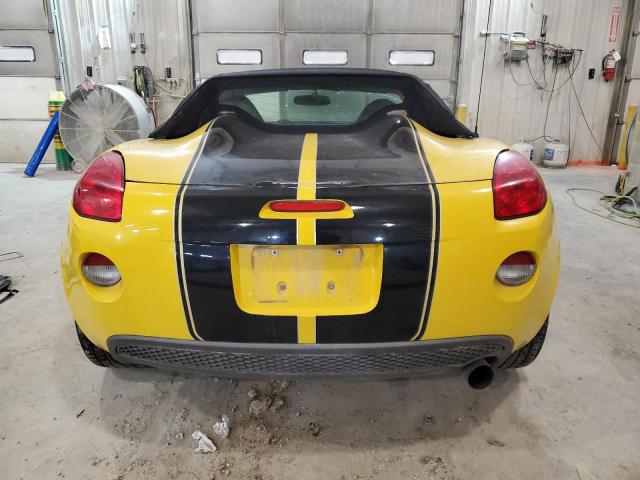 1G2MB35B37Y127395 - 2007 PONTIAC SOLSTICE YELLOW photo 6