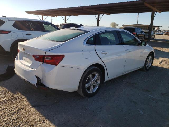 1G1ZB5ST8MF043275 - 2021 CHEVROLET MALIBU LS WHITE photo 3