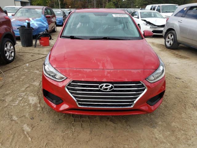 3KPC24A67NE166631 - 2022 HYUNDAI ACCENT SE RED photo 5