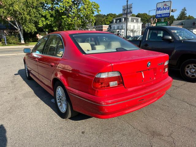 WBADN63441GM73622 - 2001 BMW 540 I AUTOMATIC RED photo 3