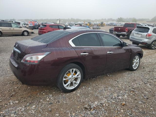 1N4AA5AP4EC907596 - 2014 NISSAN MAXIMA S MAROON photo 3