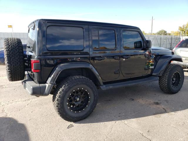 1C4JJXP64MW643216 - 2021 JEEP WRANGLER U SAHARA 4XE BLACK photo 3