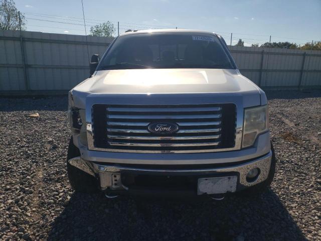 1FTFW1ET7BFB36191 - 2011 FORD F150 SUPERCREW GRAY photo 5