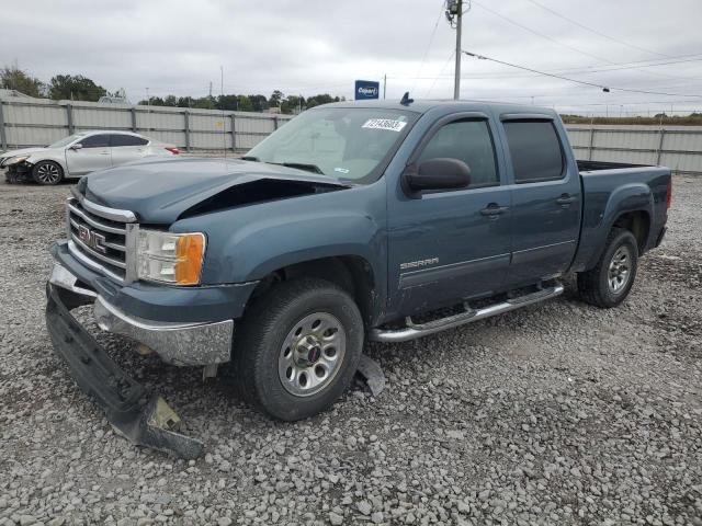 3GTP1UEAXCG118352 - 2012 GMC SIERRA C1500 SL BLUE photo 1