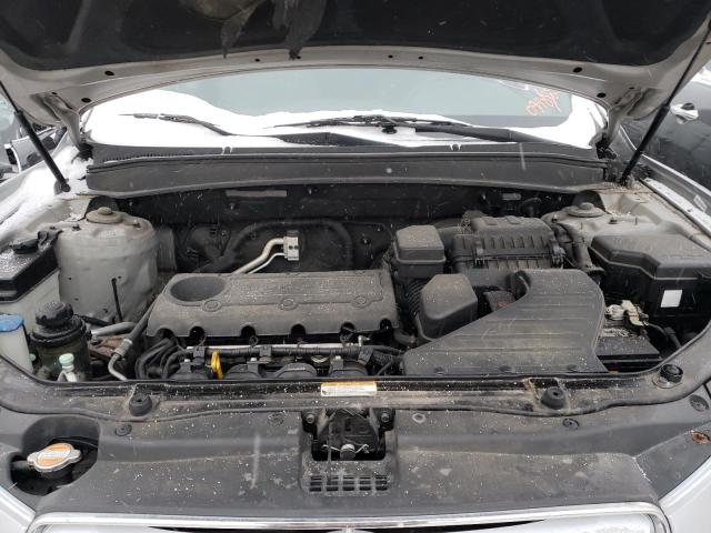 5NMSG3AB6AH399892 - 2010 HYUNDAI SANTA FE GLS SILVER photo 12