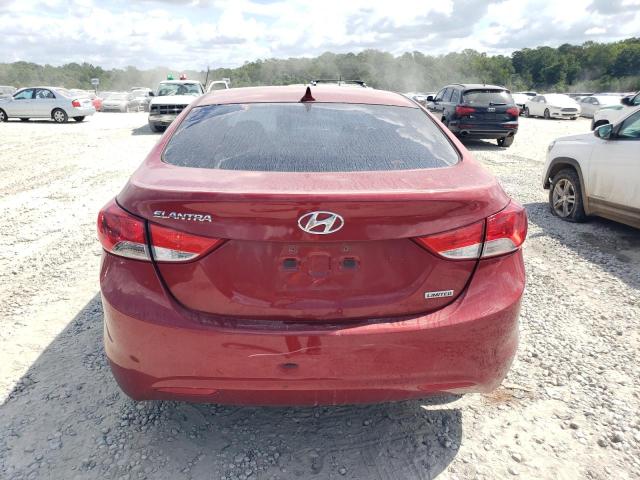 KMHDH4AE3DU504337 - 2013 HYUNDAI ELANTRA GLS MAROON photo 6