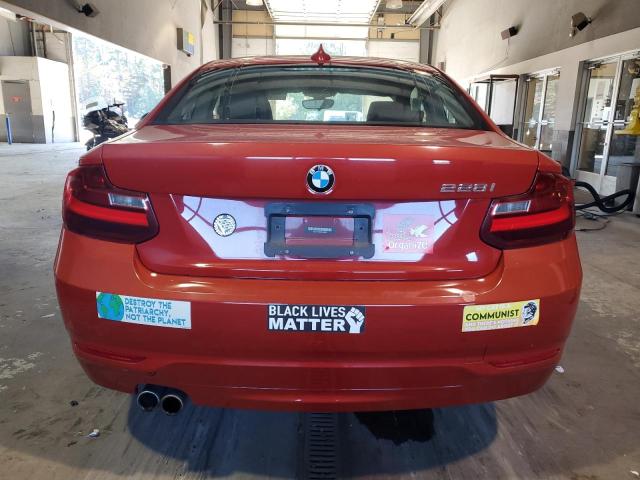 WBA1F5C58EV256045 - 2014 BMW 228 I RED photo 6