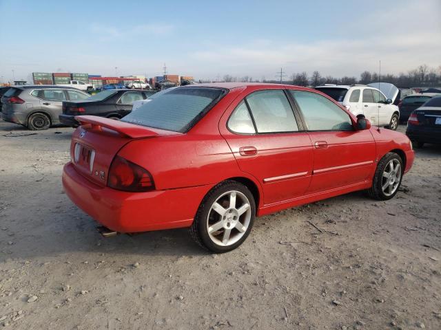 3N1AB51D94L472027 - 2004 NISSAN SENTRA SE-R SPEC V RED photo 3