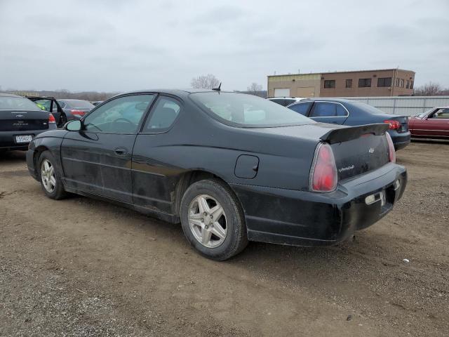 2G1WX12K159372401 - 2005 CHEVROLET MONTE CARL LT BLACK photo 2