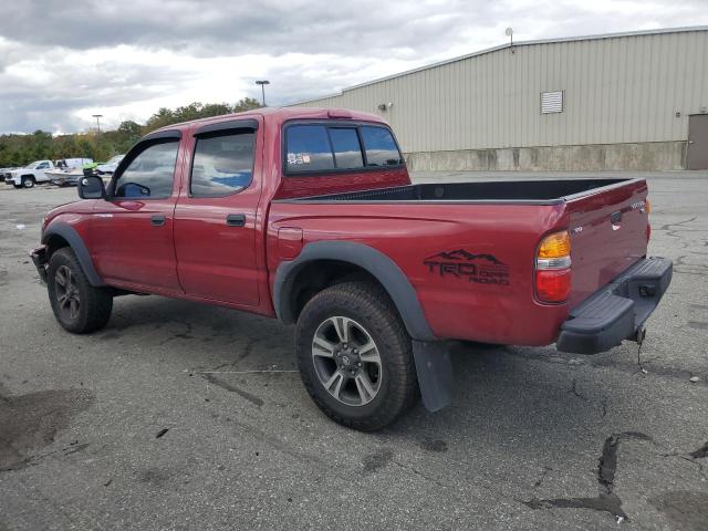 5TEGN92N22Z122049 - 2002 TOYOTA TACOMA DOUBLE CAB PRERUNNER RED photo 2