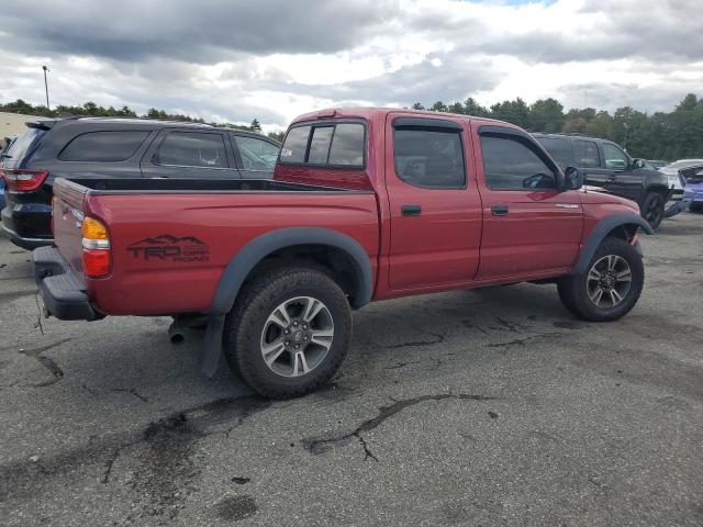 5TEGN92N22Z122049 - 2002 TOYOTA TACOMA DOUBLE CAB PRERUNNER RED photo 3
