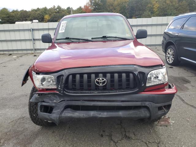 5TEGN92N22Z122049 - 2002 TOYOTA TACOMA DOUBLE CAB PRERUNNER RED photo 5