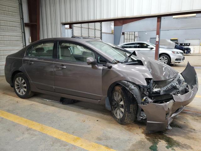 2HGFA1F81AH505747 - 2010 HONDA CIVIC EX BROWN photo 4