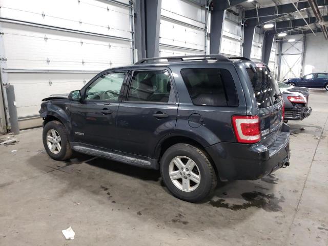 1FMCU59H38KB24945 - 2008 FORD ESCAPE HEV GRAY photo 2