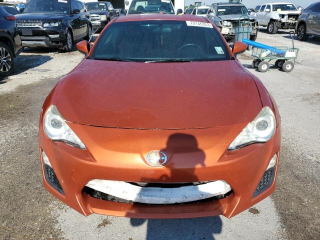 JF1ZNAA13D2725646 - 2013 TOYOTA SCION FR-S 橙色 照片 5