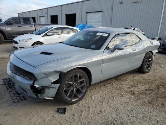 2C3CDZAG0MH506323 - 2021 DODGE CHALLENGER SXT GRAY photo 1