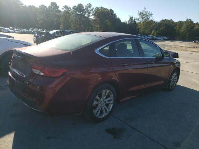 1C3CCCAB2FN691411 - 2015 CHRYSLER 200 LIMITED BURGUNDY photo 3