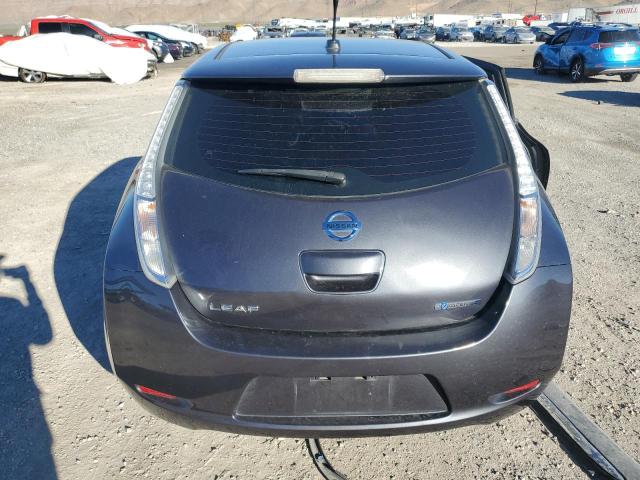 1N4AZ0CP6DC401971 - 2013 NISSAN LEAF S CHARCOAL photo 6