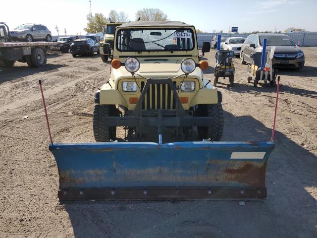 2J4FY19P9NJ534161 - 1992 JEEP WRANGLER / S YELLOW photo 5