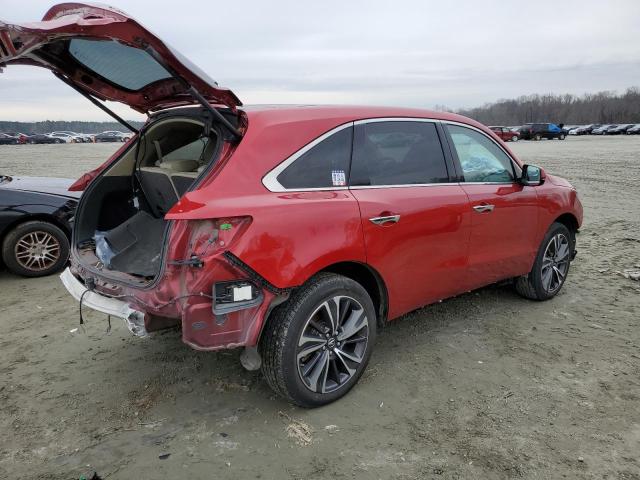 5J8YD3H53LL002998 - 2020 ACURA MDX TECHNOLOGY RED photo 3