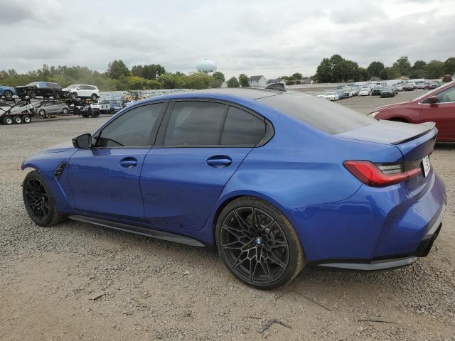 WBS33AY03MFL16874 - 2021 BMW M3 COMPETITION ლურჯი ფოტო 2
