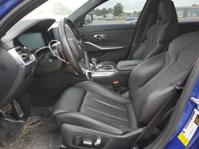 WBS33AY03MFL16874 - 2021 BMW M3 COMPETITION ლურჯი ფოტო 7