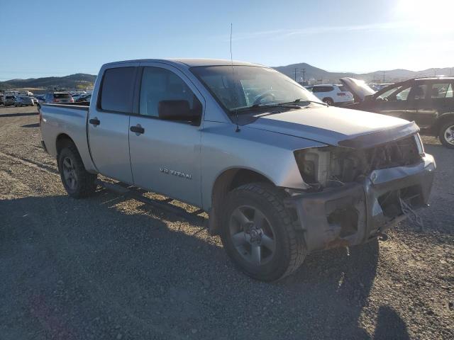 1N6AA07C28N324788 - 2008 NISSAN TITAN XE SILVER photo 4