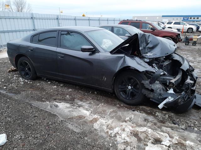 2C3CDXBG6KH657683 - 2019 DODGE CHARGER SXT GRAY photo 4