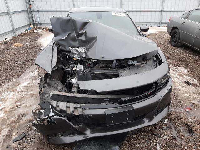 2C3CDXBG6KH657683 - 2019 DODGE CHARGER SXT GRAY photo 5