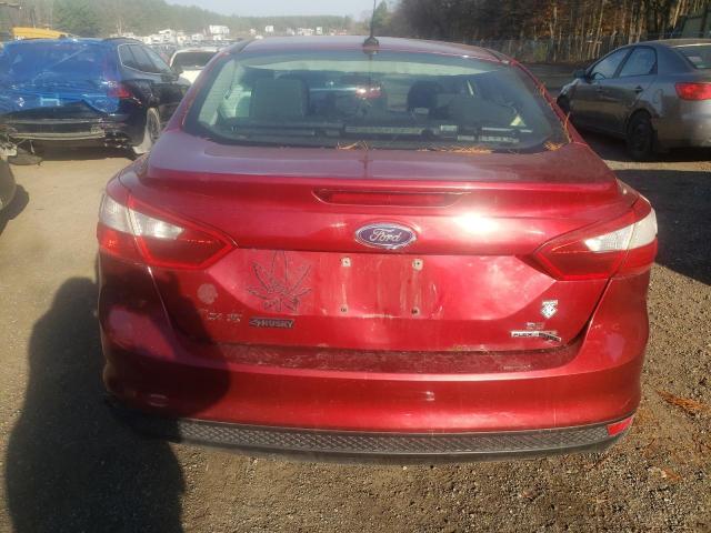 1FADP3F21DL322146 - 2013 FORD FOCUS SE RED photo 6