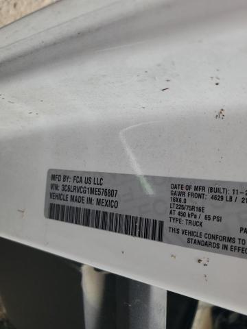 3C6LRVCG1ME576807 - 2021 RAM PROMASTER 2500 HIGH Ağ foto 13