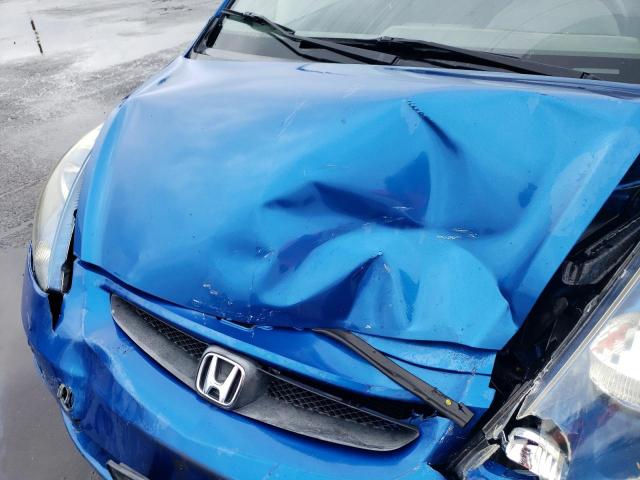 JHMGD37657S063963 - 2007 HONDA FIT S 蓝色 照片 11