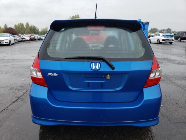 JHMGD37657S063963 - 2007 HONDA FIT S 蓝色 照片 6